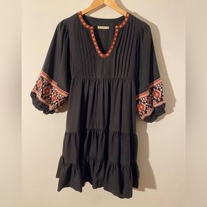 EUC Marine Layer Archive Olema Embroidered Dress